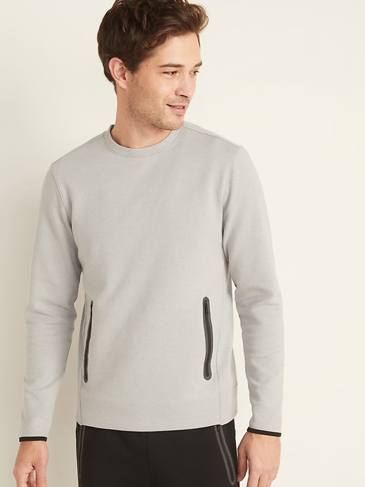 Image number 1 showing, Dynamic Fleece Zip-Pocket Sweatshirt