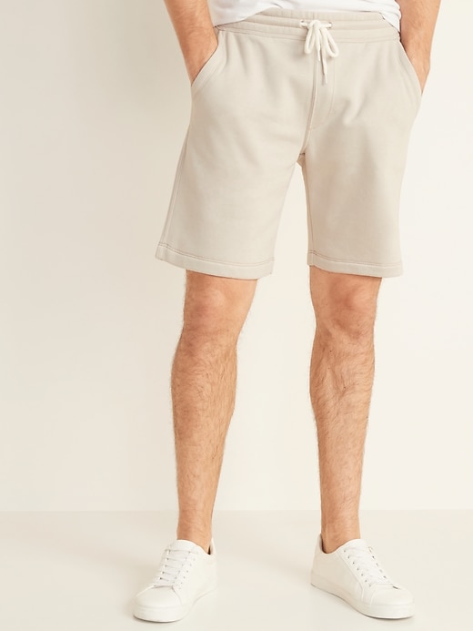 Gender Neutral Jogger Sweat Shorts for Adults 7 inch inseam Old Navy