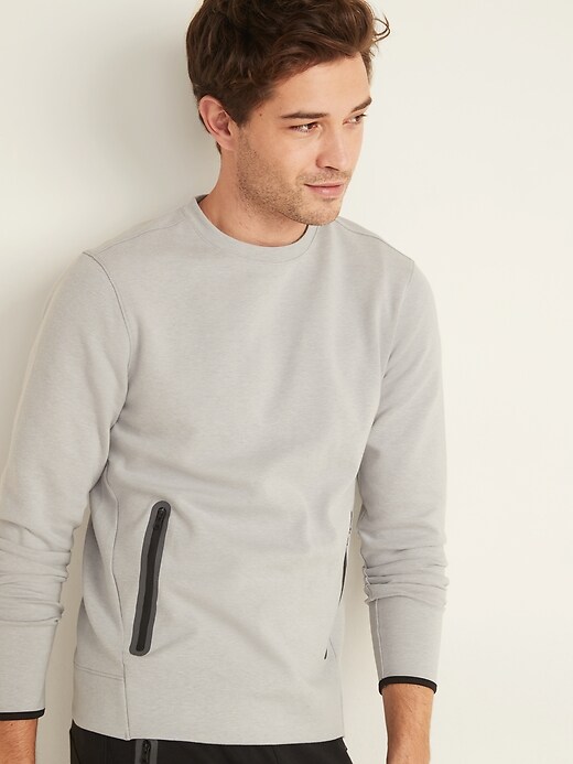 Image number 4 showing, Dynamic Fleece Zip-Pocket Sweatshirt