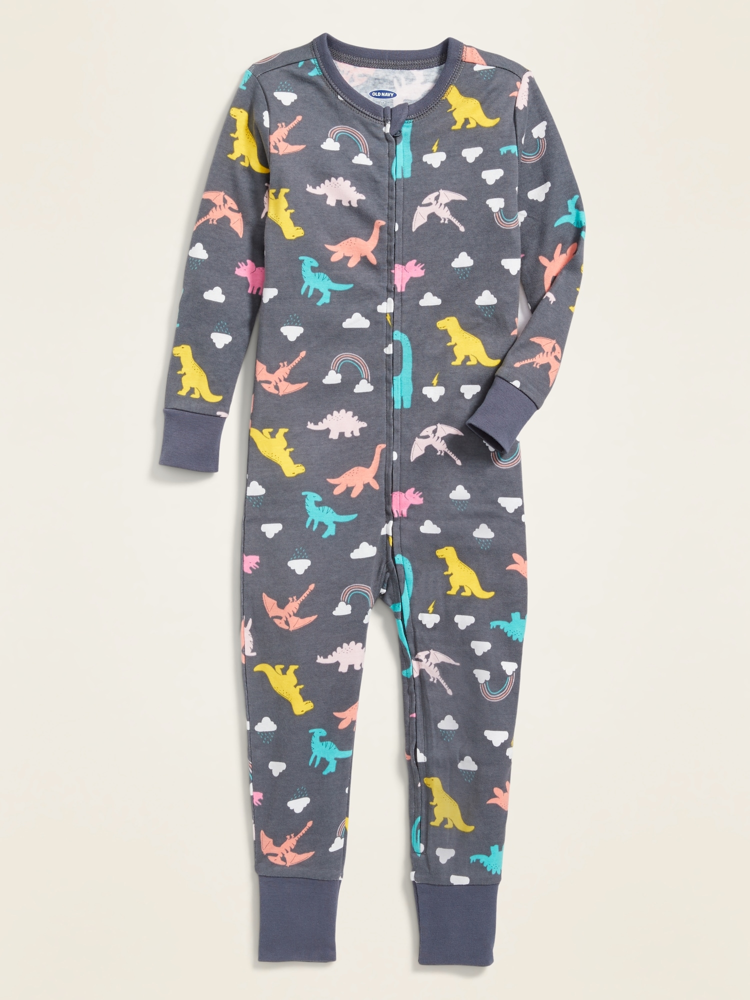 Dinosaur Print Pajama One Piece For Toddler And Baby Old Navy