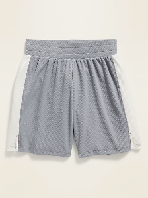 View large product image 2 of 3. Go-Dry Mesh Sports Shorts for Girls