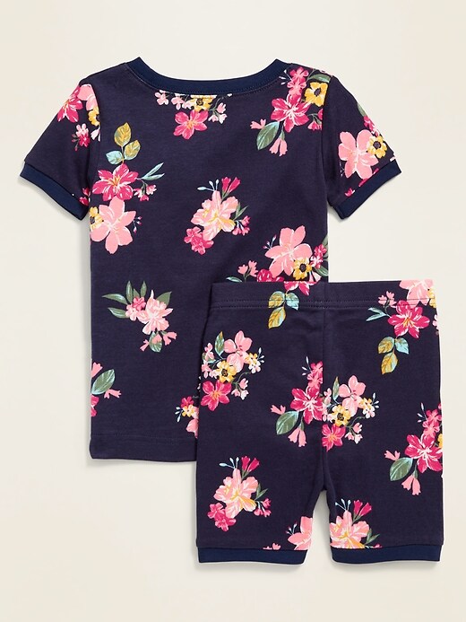 View large product image 2 of 2. Floral Pajama Set for Toddler & Baby