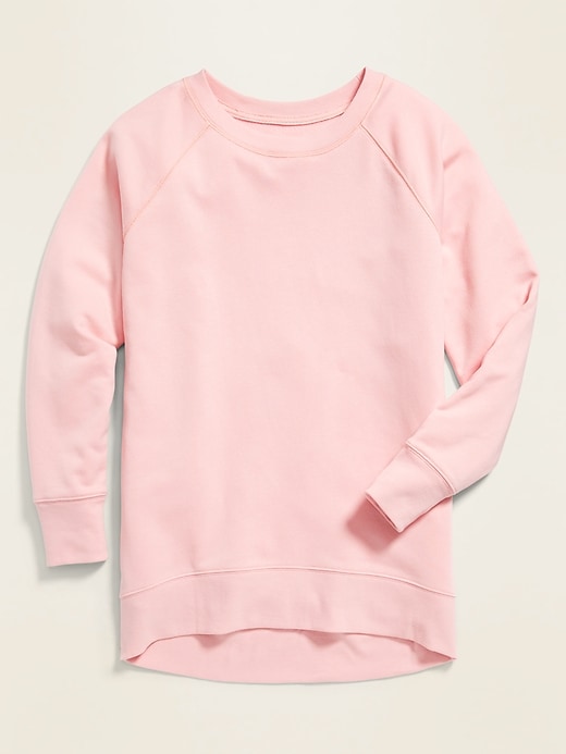 Boyfriend French Terry Tunic Sweatshirt for Women | Old Navy