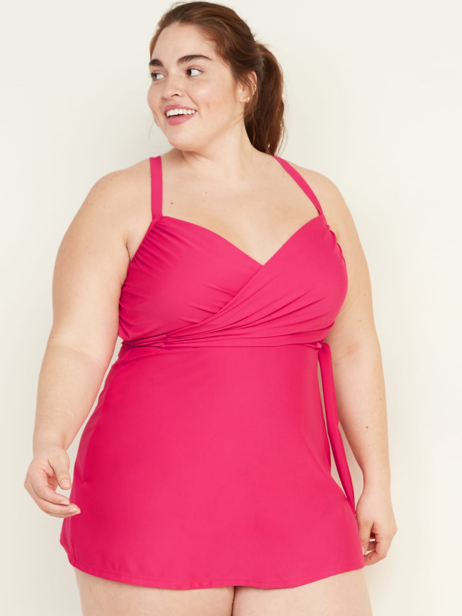 Plus size swim on sale wrap