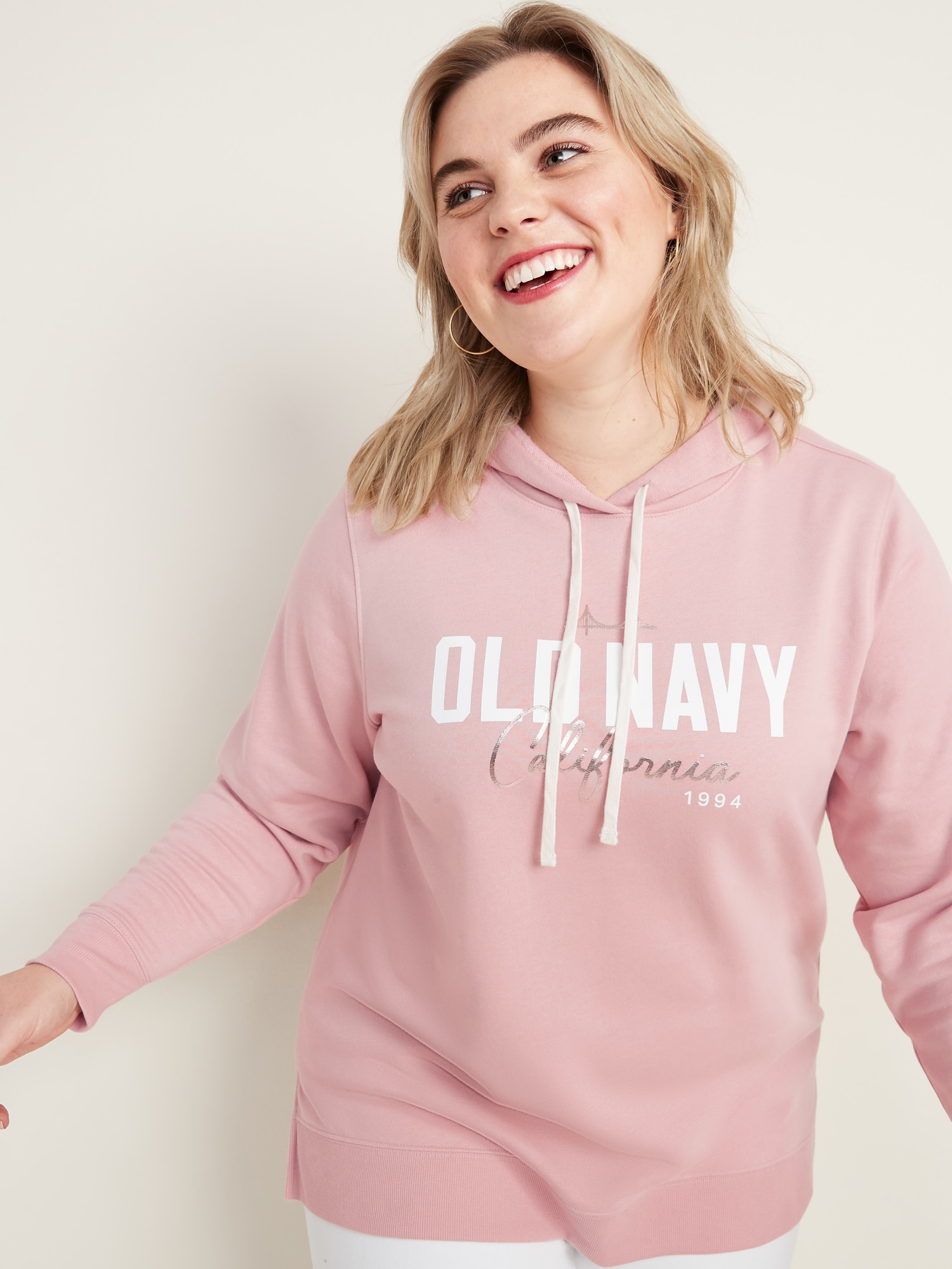 Pink hoodie clearance old navy