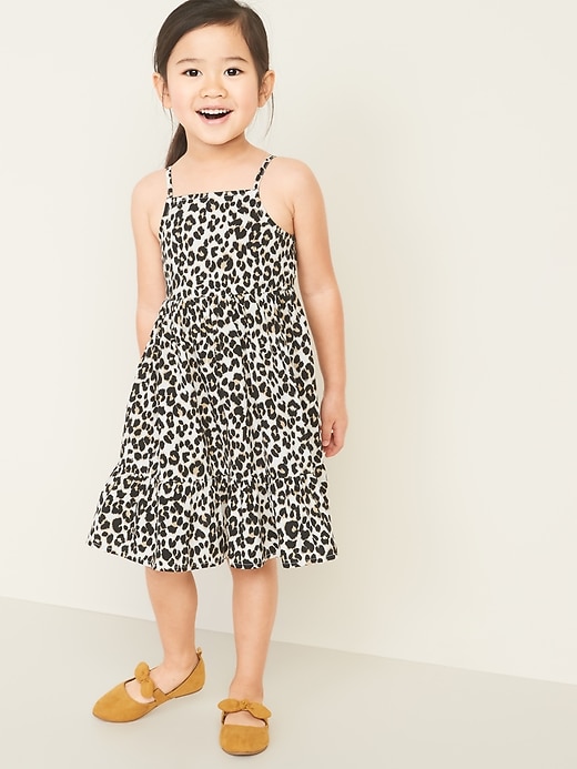 View large product image 1 of 3. Printed Tiered-Hem Cami Sundress for Toddler Girls