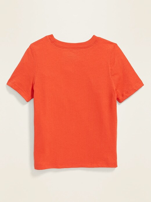 Voir une image plus grande du produit 2 de 2. T-shirt unisexe à col rond à imprimé pour tout-petit
