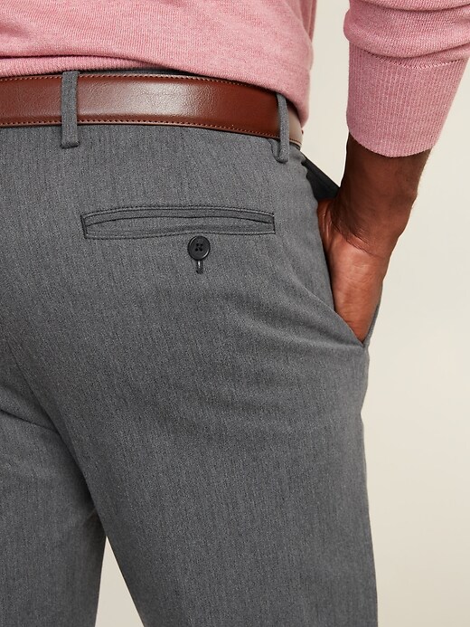 Image number 4 showing, Slim Ultimate Built-In Flex Textured Chino Pants for Men