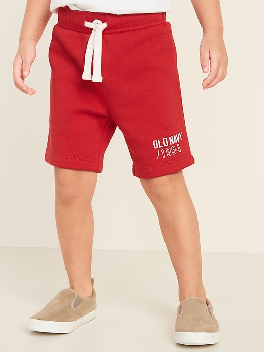 View large product image 1 of 1. Logo-Graphic Jogger Shorts for Toddler Boys
