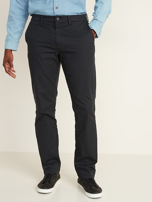 old navy straight built in flex pants