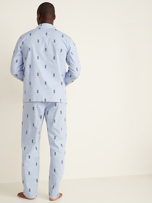 Image number 2 showing, Poplin Pajama Set for Men
