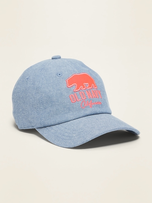 View large product image 1 of 1. Logo-Graphic Baseball Cap for Girls