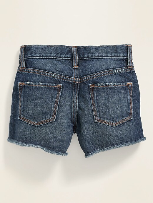 Distressed Jean Cut-Offs for Girls Old Navy