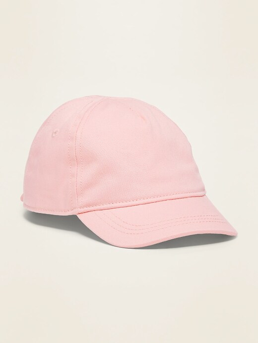 View large product image 1 of 1. Twill Baseball Cap for Toddler Girls
