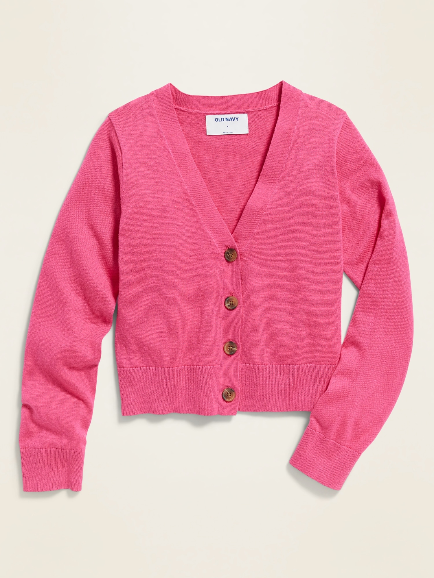 Pink cardigan sale old navy