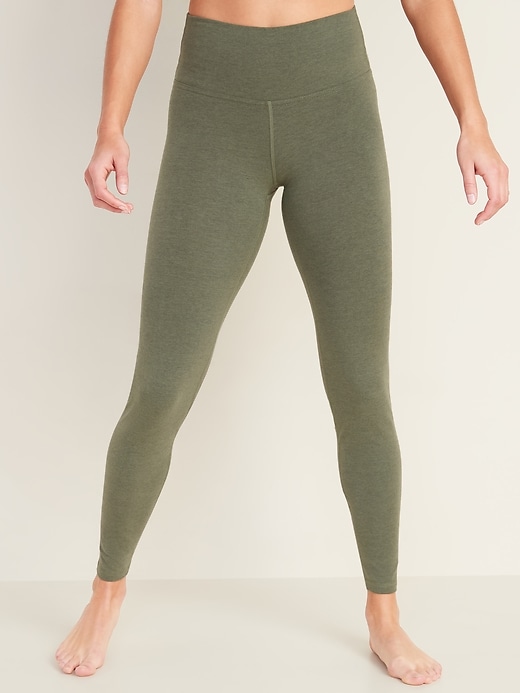 SPANX Women's Look at Me Now Full Length Leggings, Heather Camo, Grey,  Print, M at  Women's Clothing store