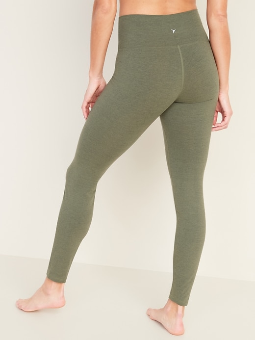 View large product image 2 of 3. High-Waisted Yoga Leggings For Women