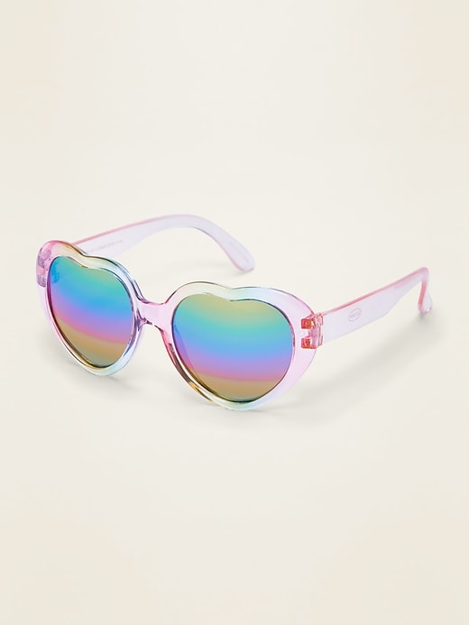 heart shaped sunglasses old navy