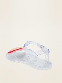 Voir une image plus grande du produit 3 de 4. Sandales flexibles à bride en T pour toute-petite fille