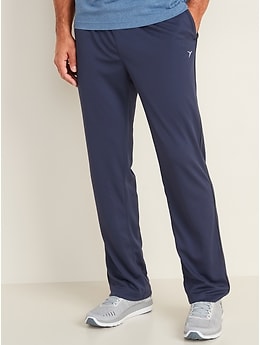 Straight Go-Dry Mesh Track Pants for Men | Old Navy