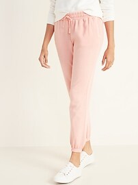 French Terry Cinched-Hem Sweatpants for 