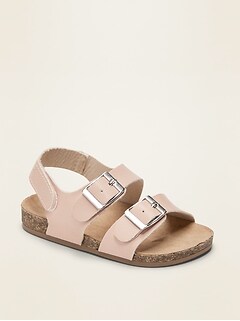 gap baby buckle sandals