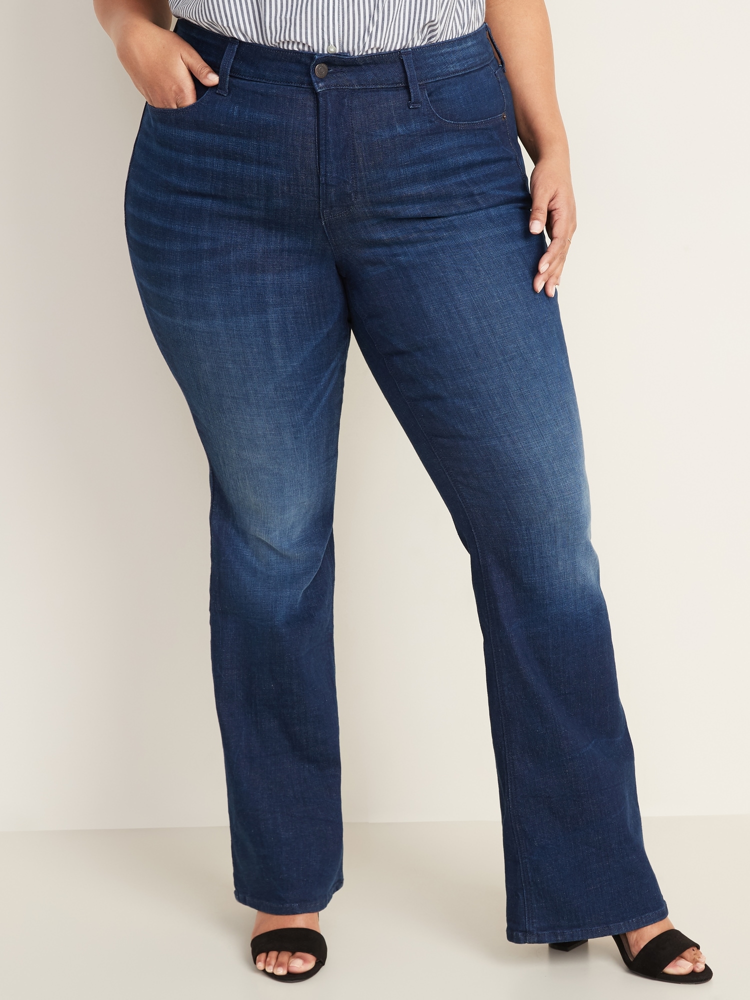 Plus size jeans at old clearance navy