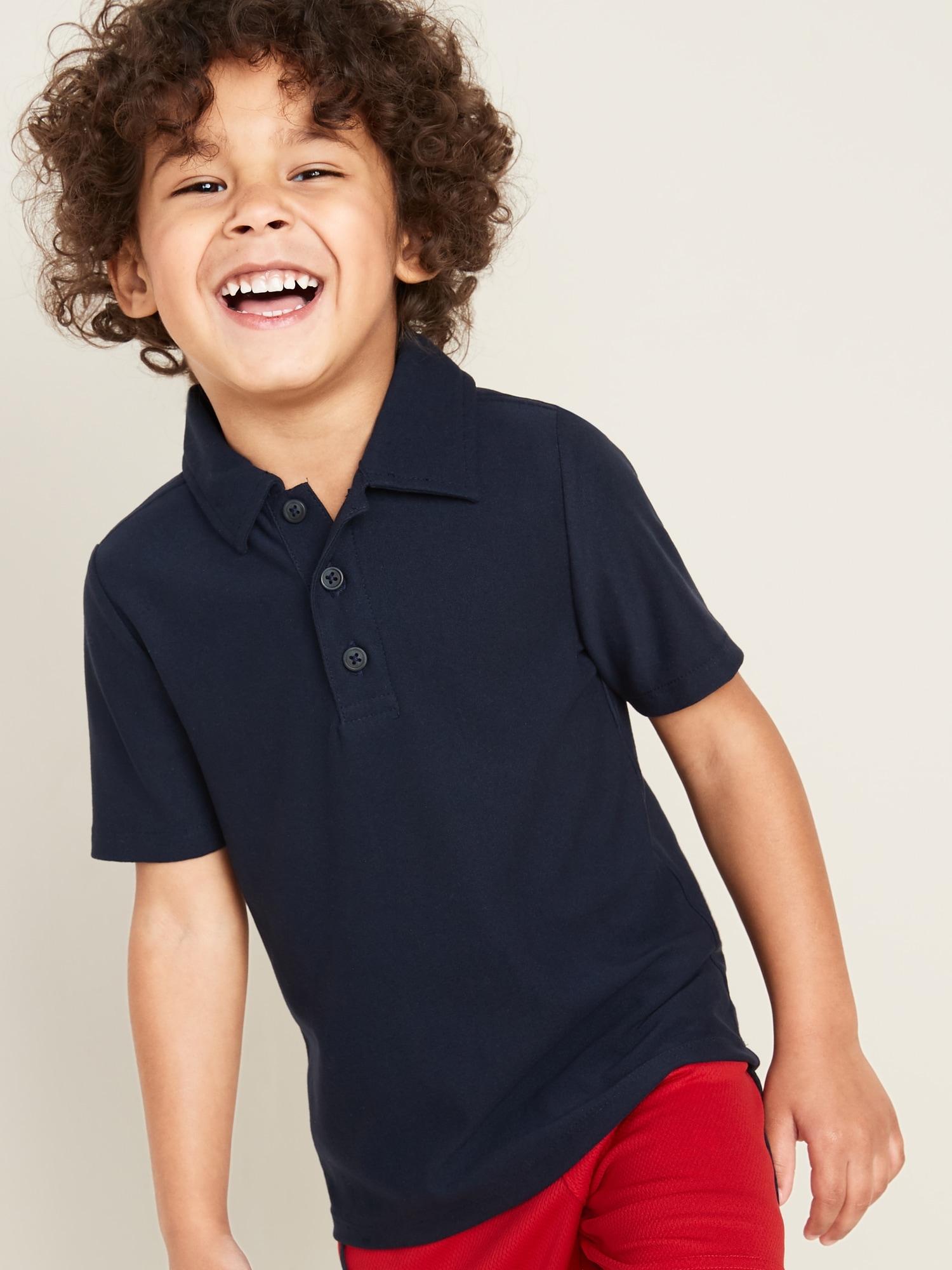 Boys navy shop blue polo