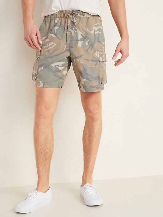 View large product image 1 of 1. Cargo Jogger Shorts - 9-inch inseam