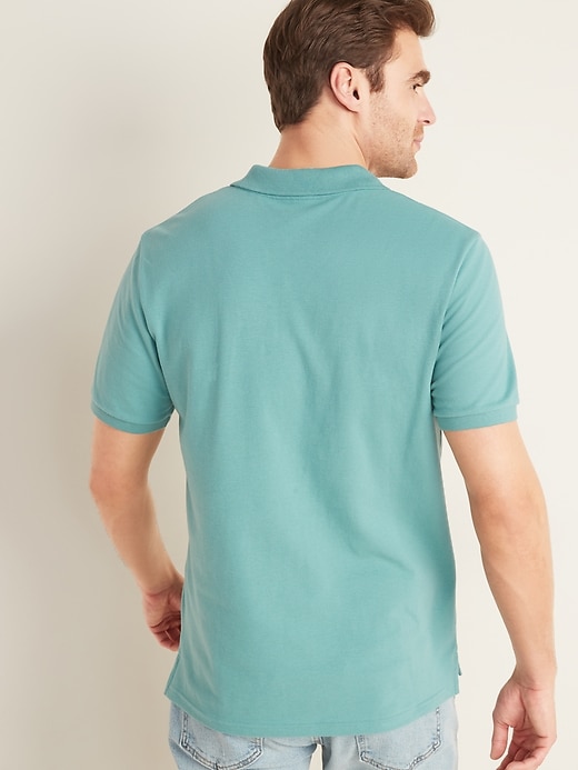 View large product image 2 of 3. Moisture-Wicking Pique Pro Polo