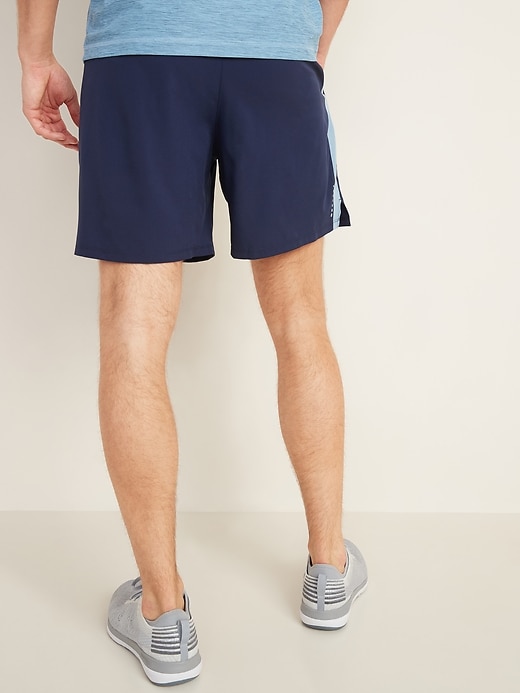 View large product image 2 of 2. Quick-Dry Built-In Flex Run Shorts -- 7-inch inseam