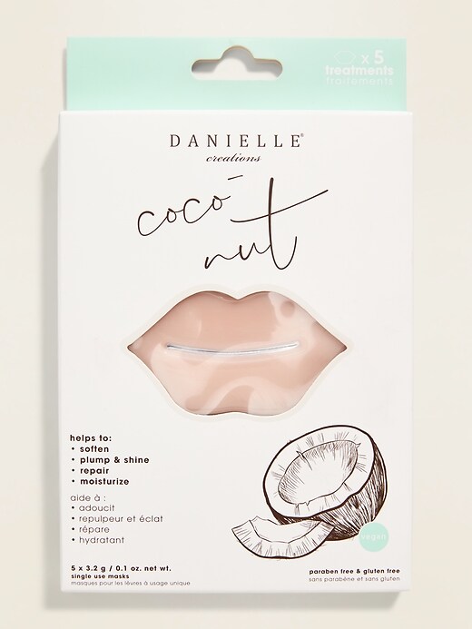 View large product image 1 of 2. Danielle&#174 Creations Hydrogel Lip Masks
