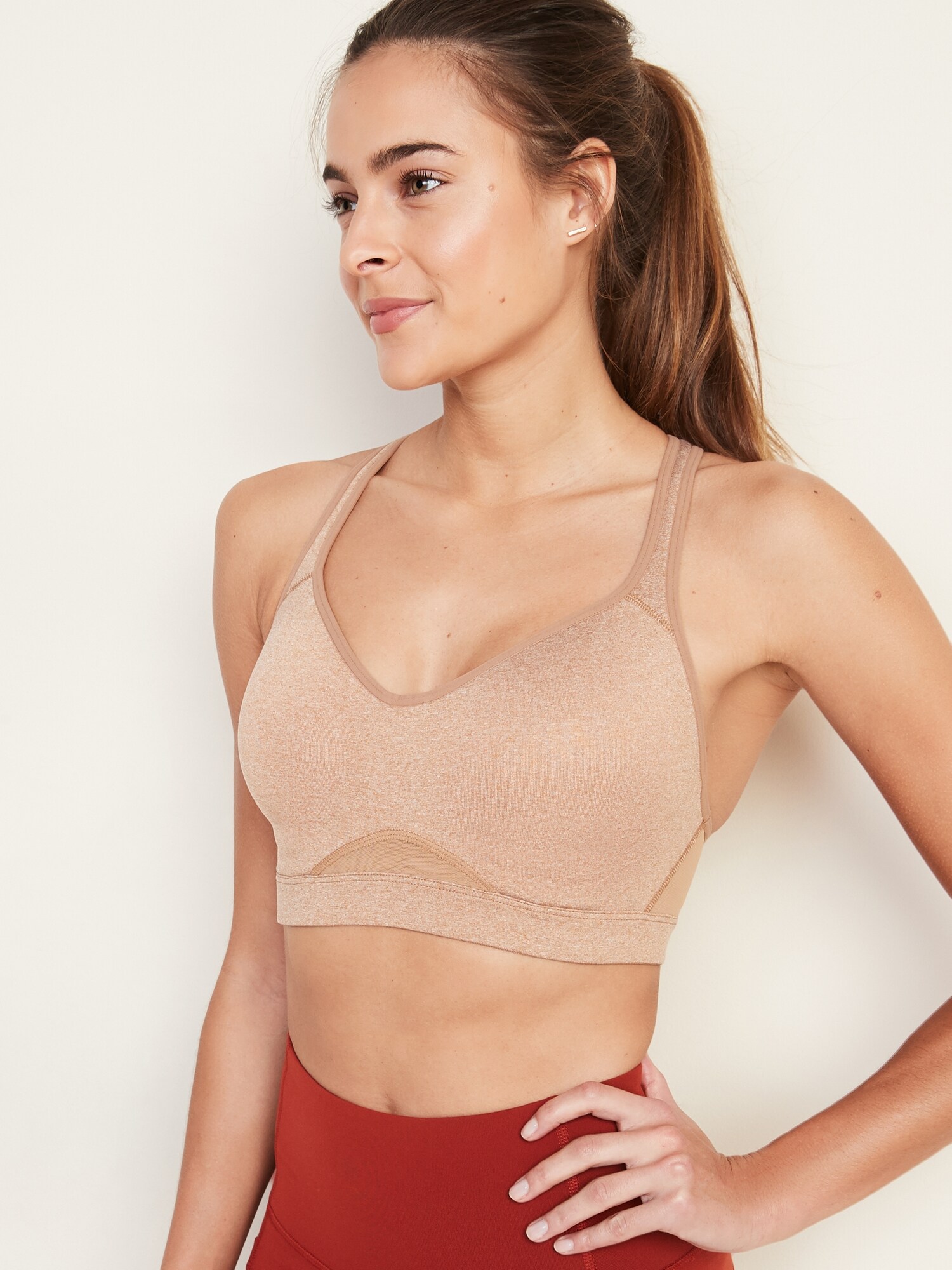 High Support Racerback Sports Bra for Women Old Navy