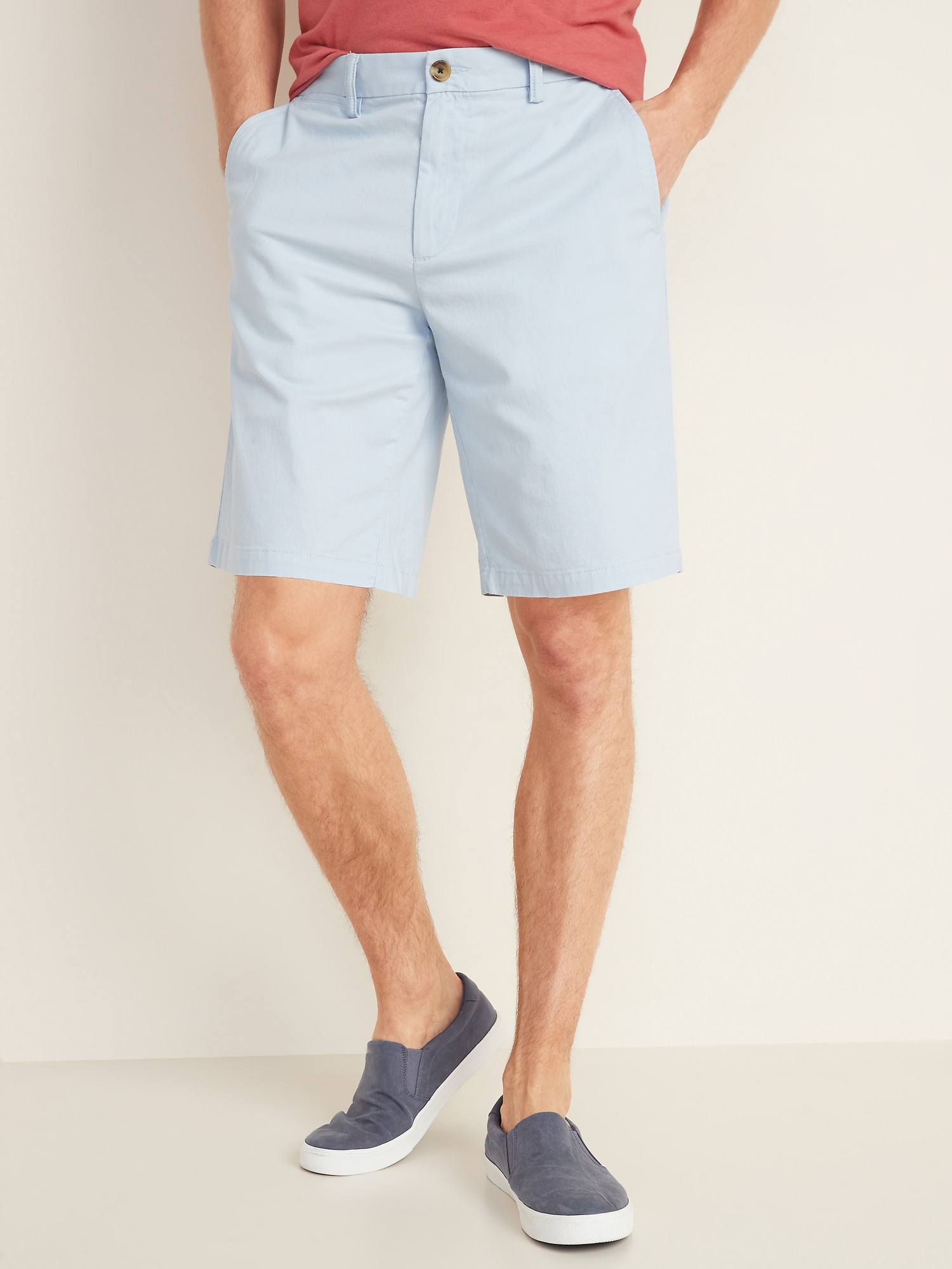 Dockers Men's Classic-Fit Perfect-Short - 28W - Maritime (Cotton) at   Men's Clothing store