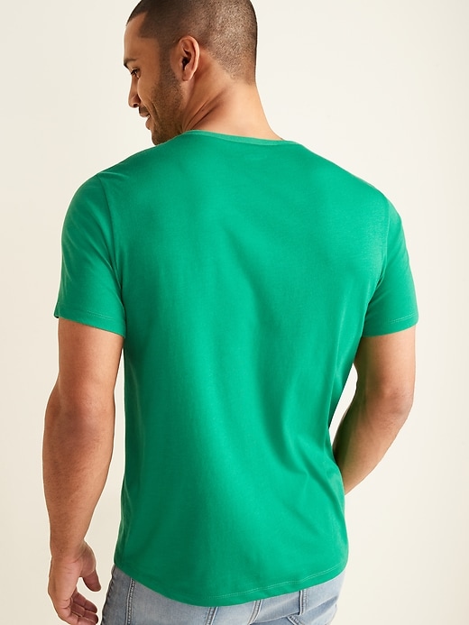 Voir une image plus grande du produit 2 de 3. T-shirt à imprimé « Stay Lucky » de la Saint-Patrick pour homme