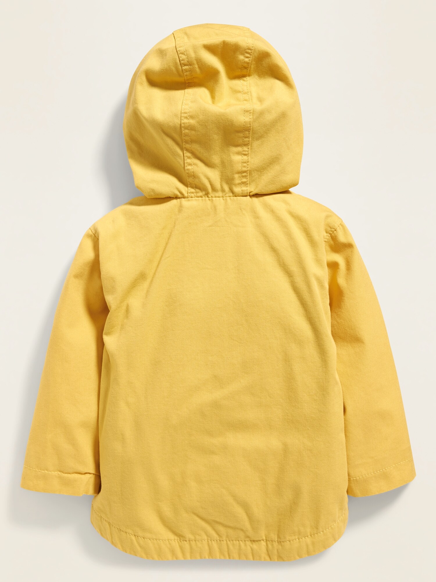 Hooded canvas utility jacket for baby sale