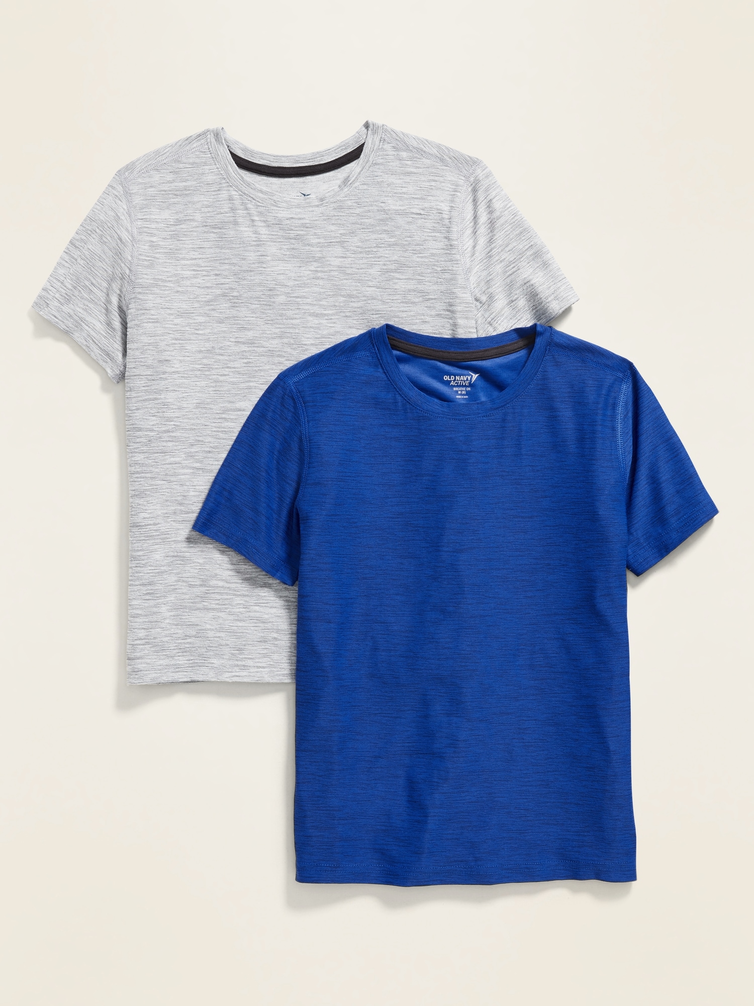 Old Navy Ultra-Soft Breathe On Tee 2-Pack For Boys multi. 1