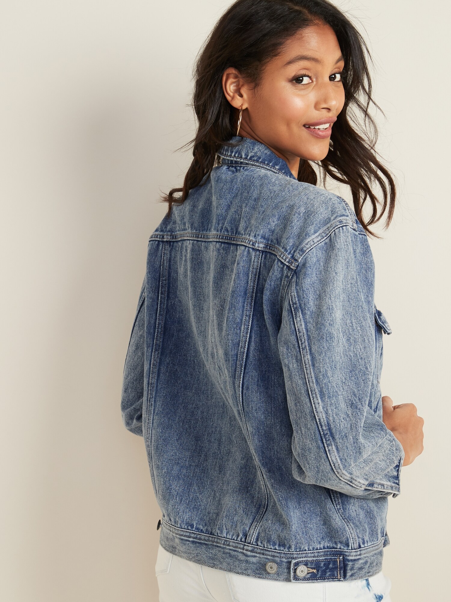 Old navy women's denim 2024 jackets