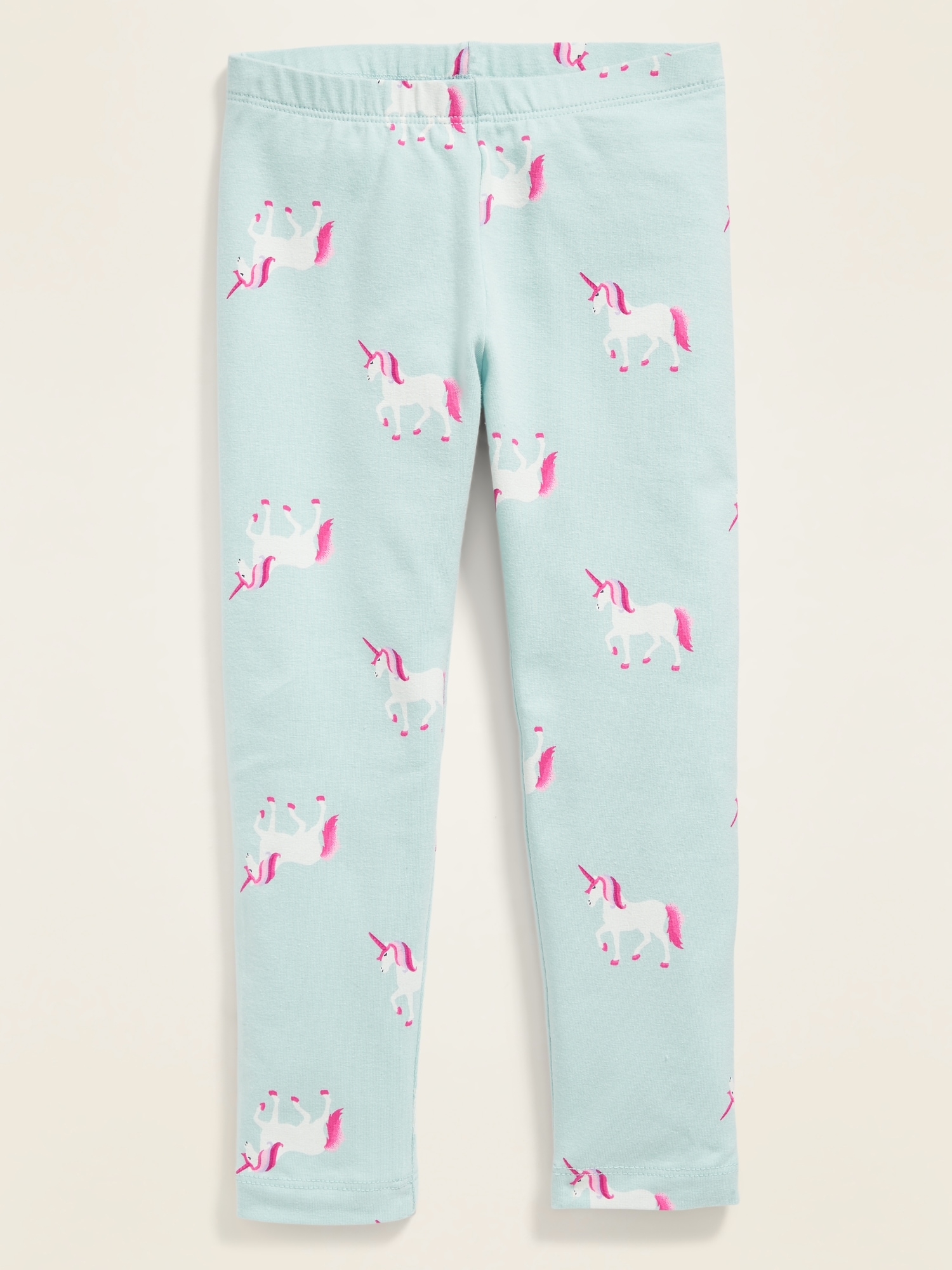 Patterned Full-Length Leggings for Toddler Girls