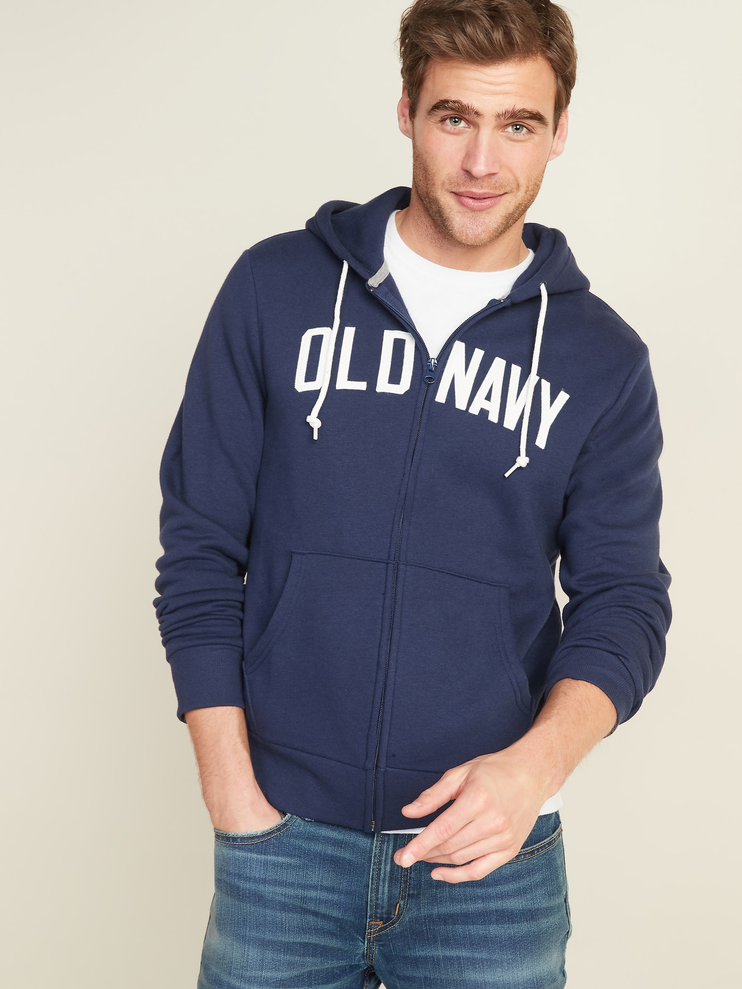 Old navy clearance logo hoodie