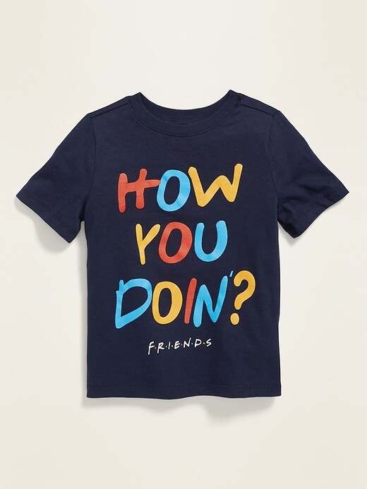View large product image 1 of 2. Friends&#153 "How You Doin'?" Tee for Toddler Boys