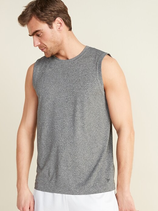 Image number 1 showing, Go-Dry Cool Odor-Control Core Tank Top