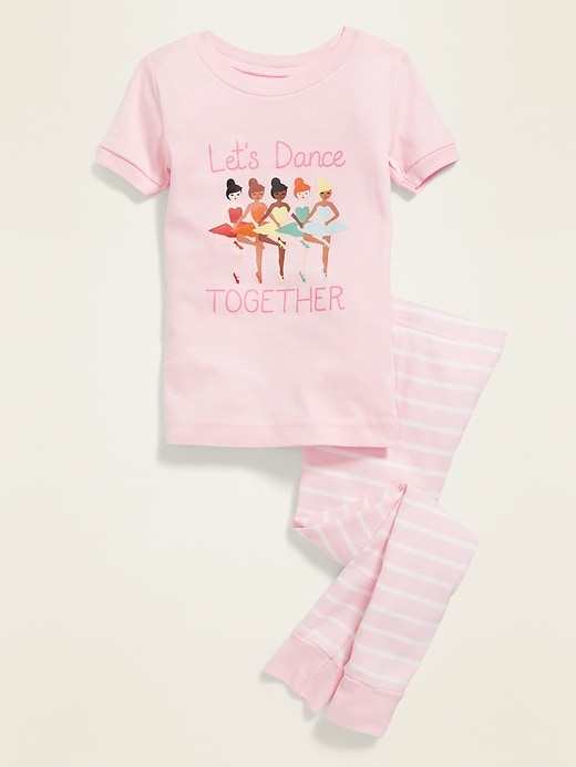 Voir une image plus grande du produit 1 de 1. Pyjama « Let's Dance Together » pour tout-petit et bébé