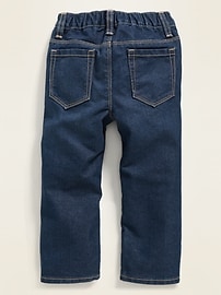 View large product image 3 of 4. Pull-On Straight Jeans for Toddler Boys