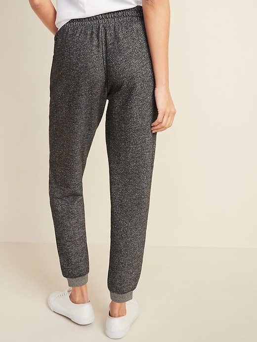 View large product image 2 of 2. Marled French-Terry Jogger Sweatpants for Women