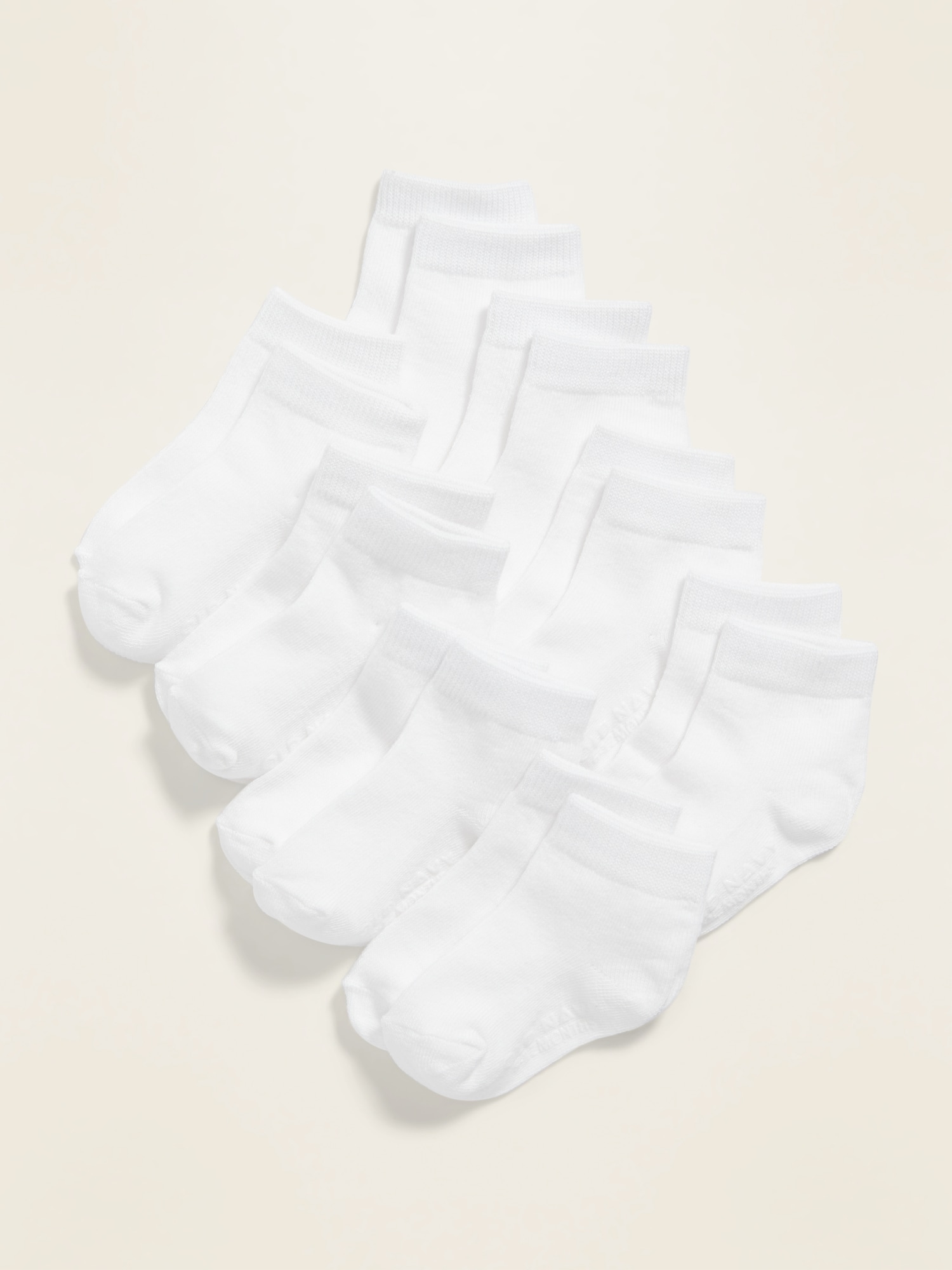 Unisex Crew Socks 8-Pack For Toddler & Baby | Old Navy