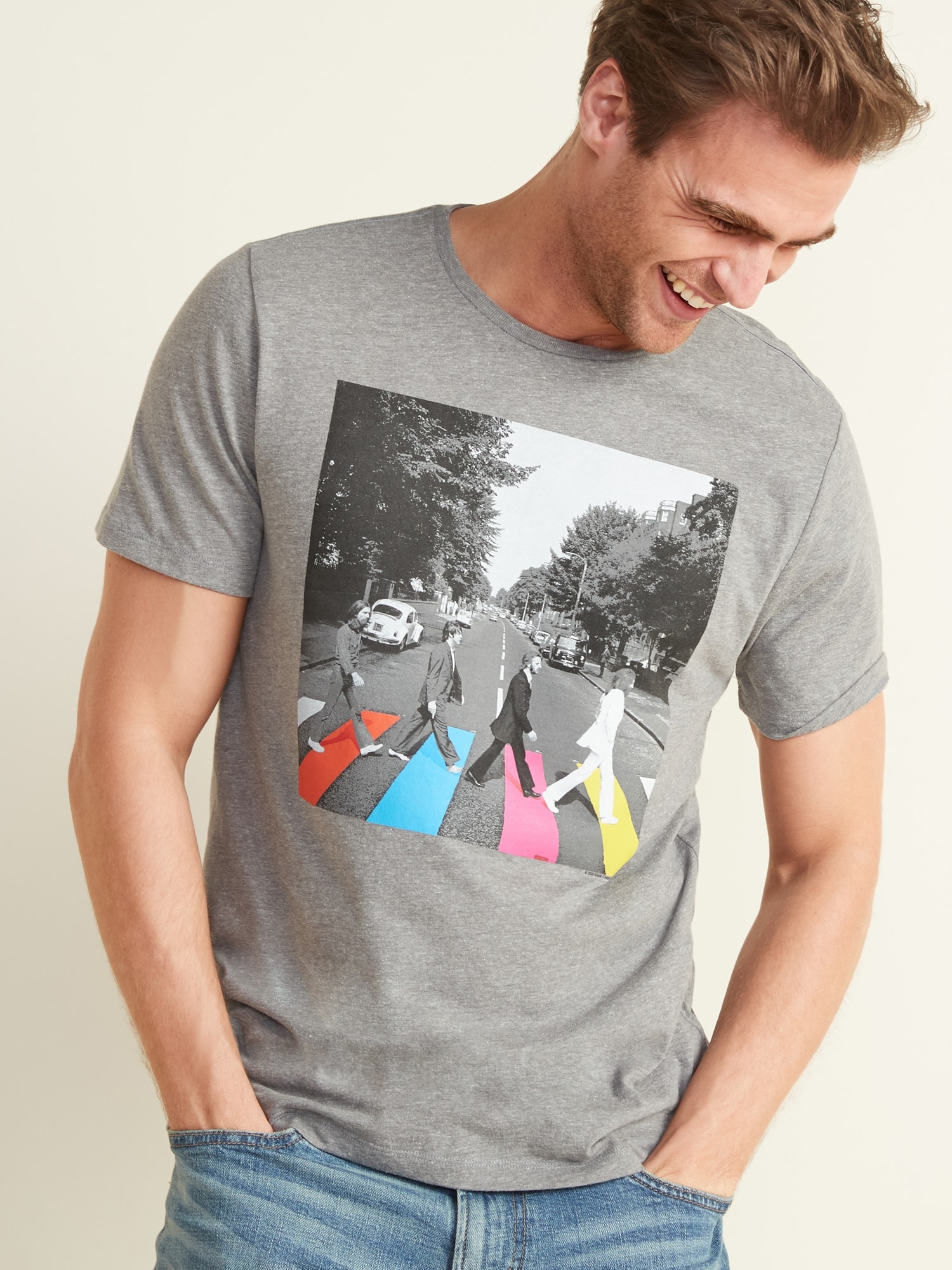 the beatles graphic tee