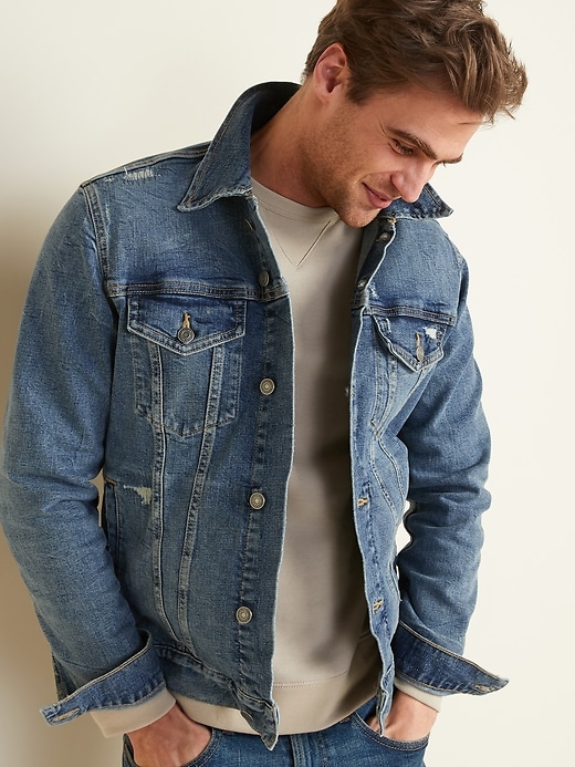 jean jacket old navy mens