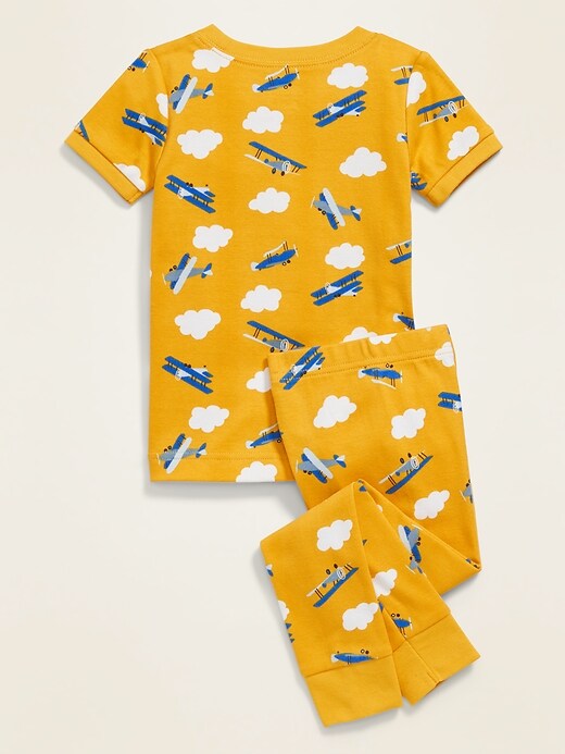 View large product image 2 of 2. Airplane-Print Pajama Set for Toddler Boys & Baby
