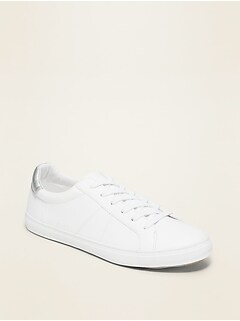 old navy white shoes